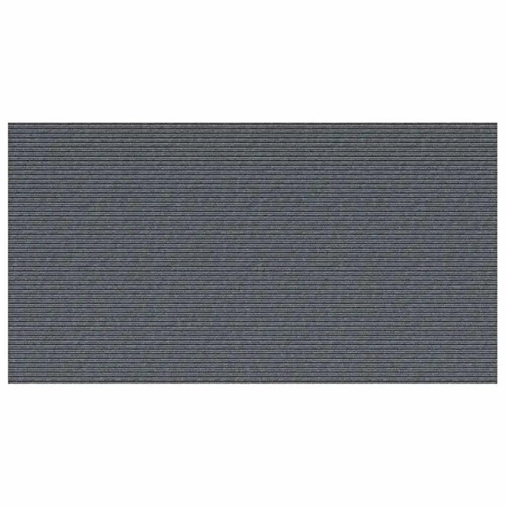 Runner in Moquette Grigio 80 x 150 cm Tessuto 42011415