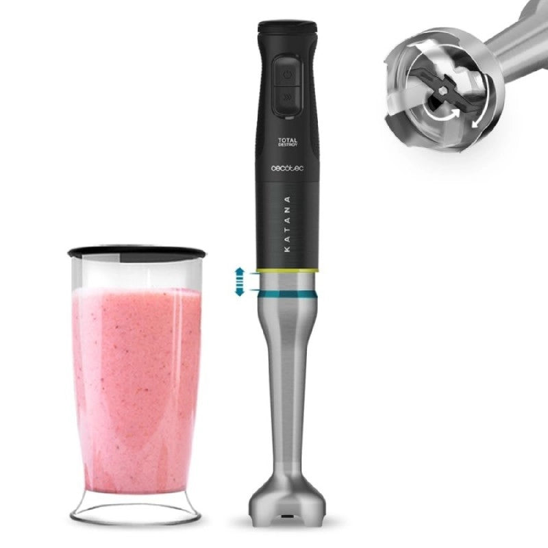 CECOTEC 03971 - Frullatore a immersione Katana 15 TotalDestroy Jar B