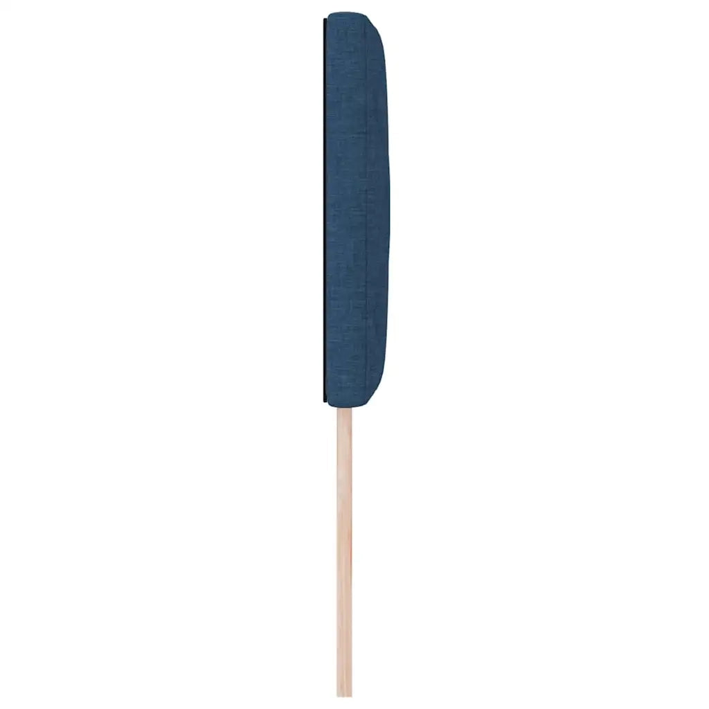 Testiera con luci a strisce a LED-Testata Regolabile Blu 180 cm Tessuto