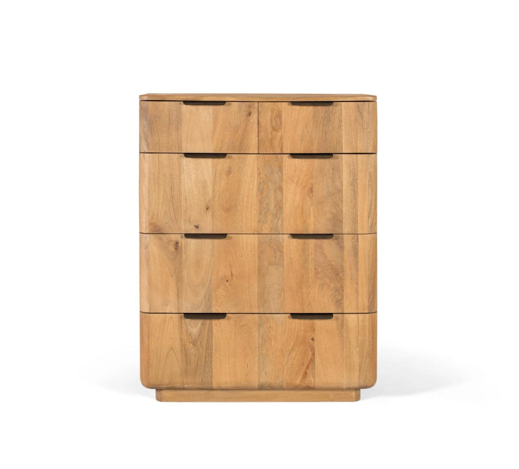 Cassettiera in legno di mango 110 cm