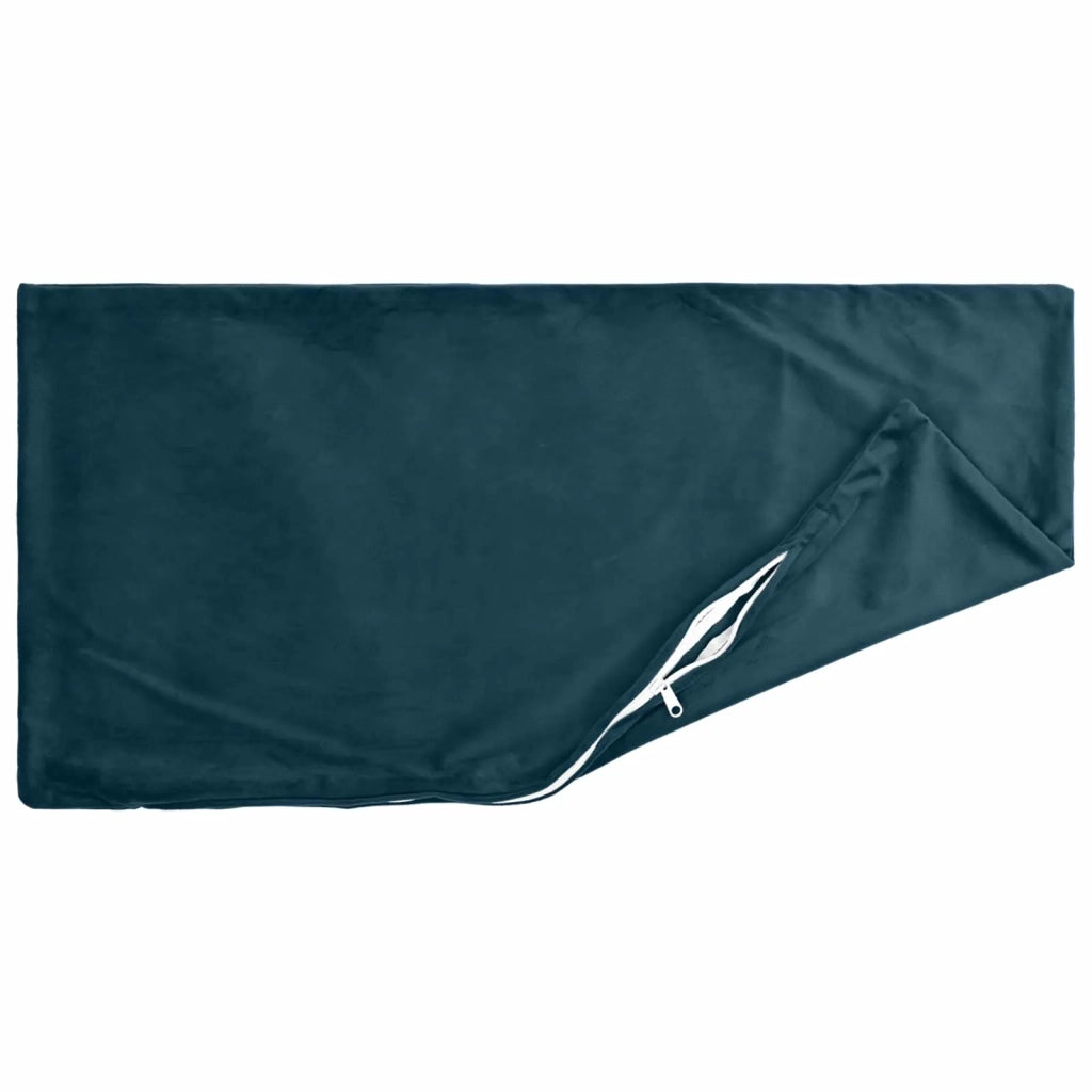 Federa 2 pcs HEERLEN Blu 50 x 70 cm Velluto 911253