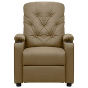 Poltrona Massaggiante Cappuccino in Similpelle 339131