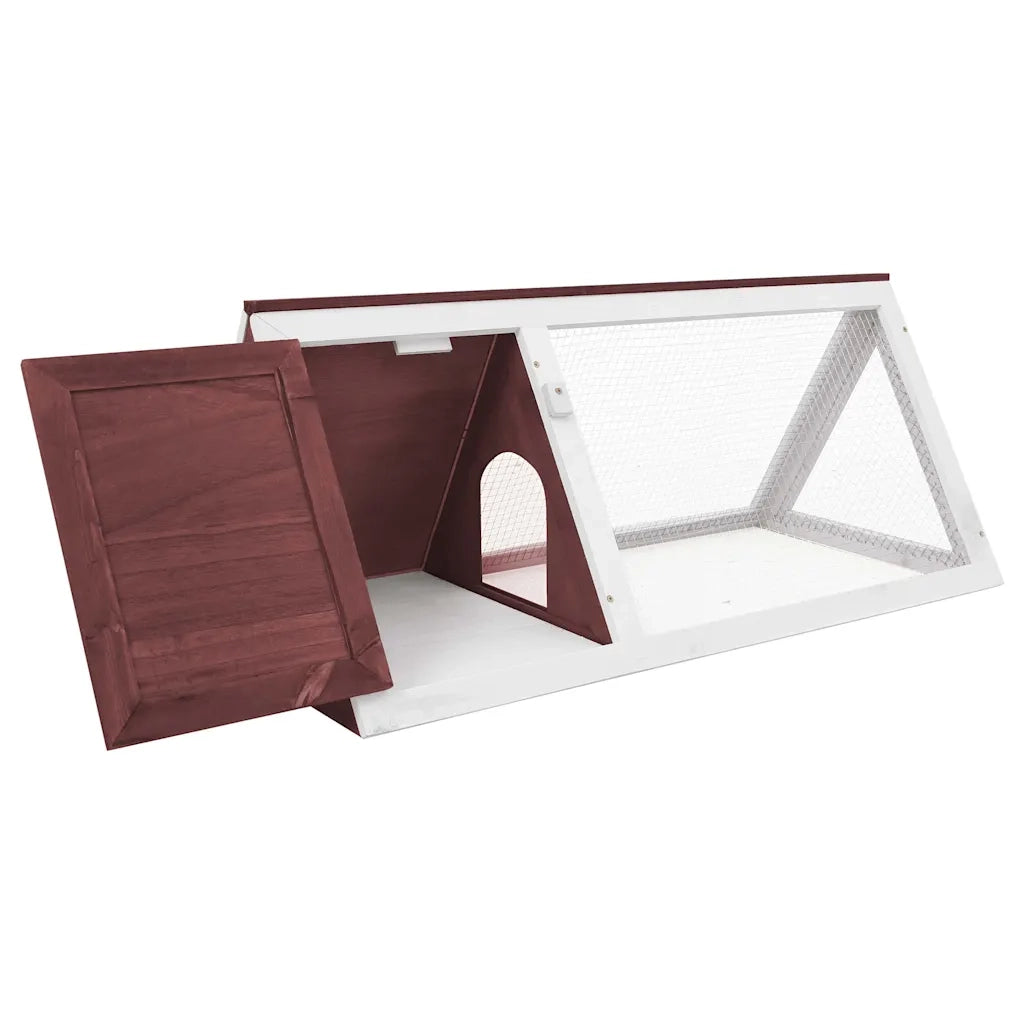 Conigliera in Legno Marrone 170853