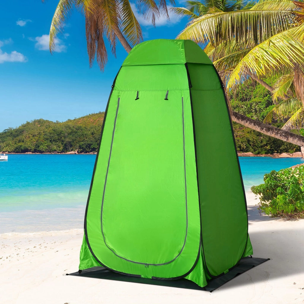 Tenda Doccia Esterna ¨C Minimal ¨C Verde 126x124x189cm