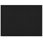 Zerbino | Tappetino Nero 60 x 40 x 1.2 cm Tessuto Teddy