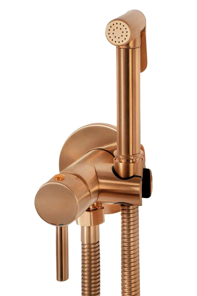 Rubinetto Bidet Rea Lungo Loop Copper Brush