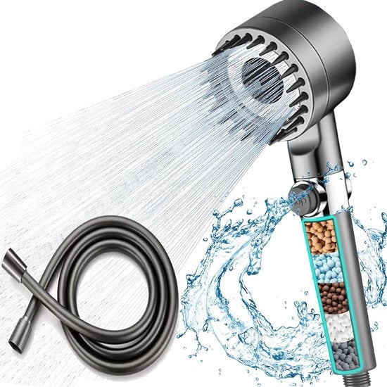 Douchekop a bassa pressione con filtro - Efficace nel risparmio d'acqua e nella risparmiatore