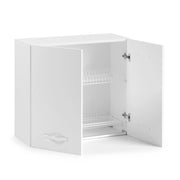 PENSILE COLAPIATTI 80X32XH72CM BIANCO FRASSINATO