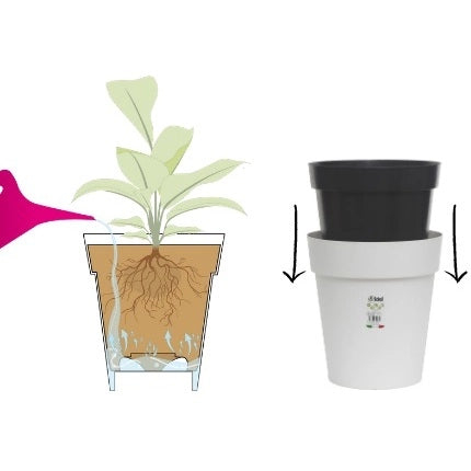 VASO HIGH POT D.38XH43CM TALPA.