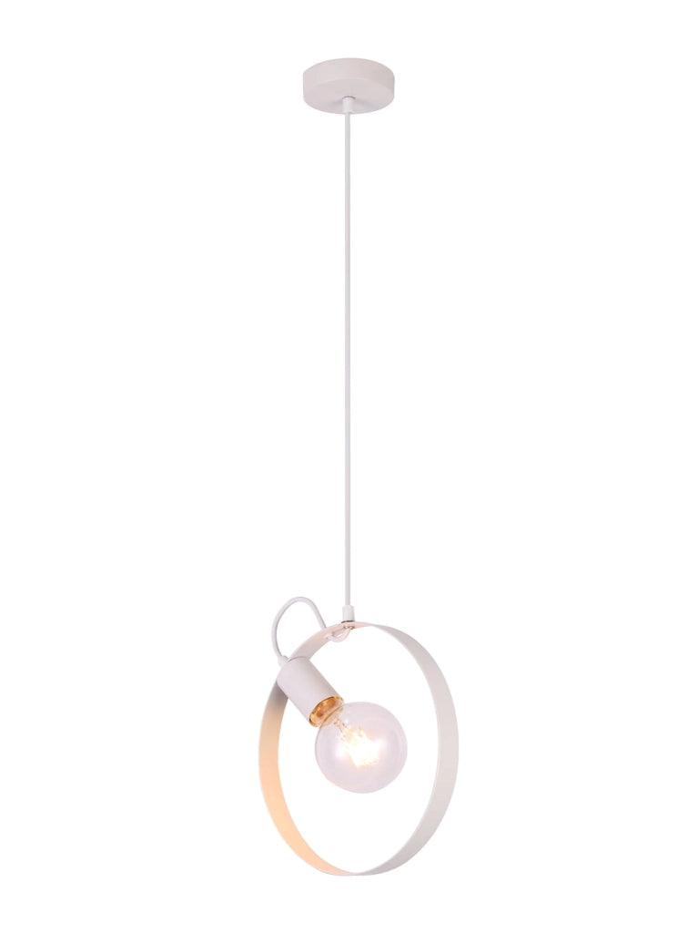 Candellux NEXO lampada a sospensione bianca E27 100cm