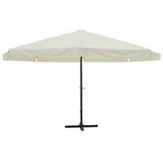 Ombrello | Parasolne bianco in alluminio 500 cm