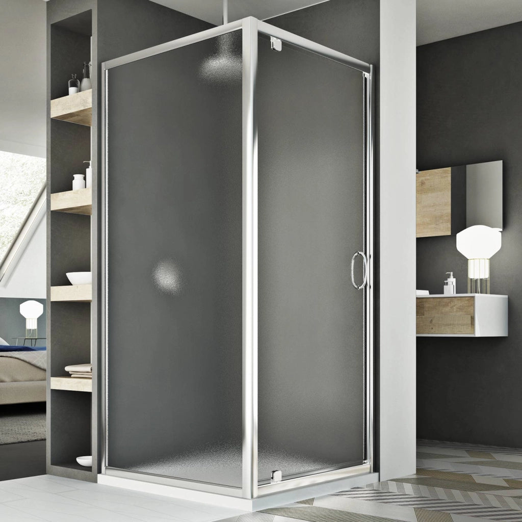 Box Doccia 70x90 AP. 90 CM H185 stampato C mod. Sintesi Duo 1 Anta