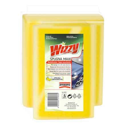 SPUGNA LAVAGGIO 'WIZZY MAXI' AREXONS 10x15x17 cm - AREXONS