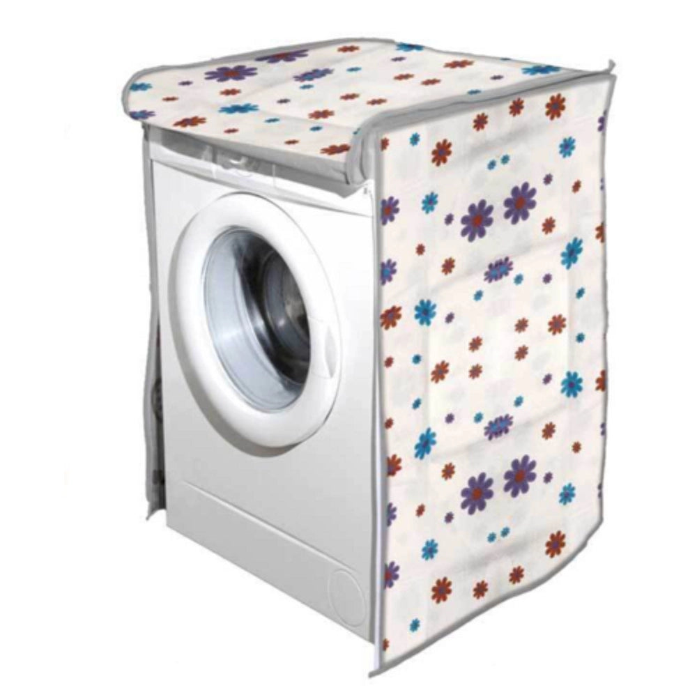 Trade Shop - Copri Lavatrice Prottetivo 60x60x80cm Imbottito Cerniera Telo Decori Ass. 345814 -