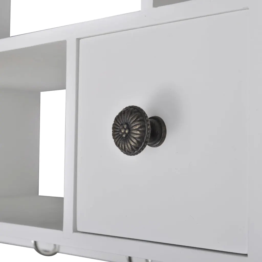 Pensile da Cucina in Legno Bianco 241372
