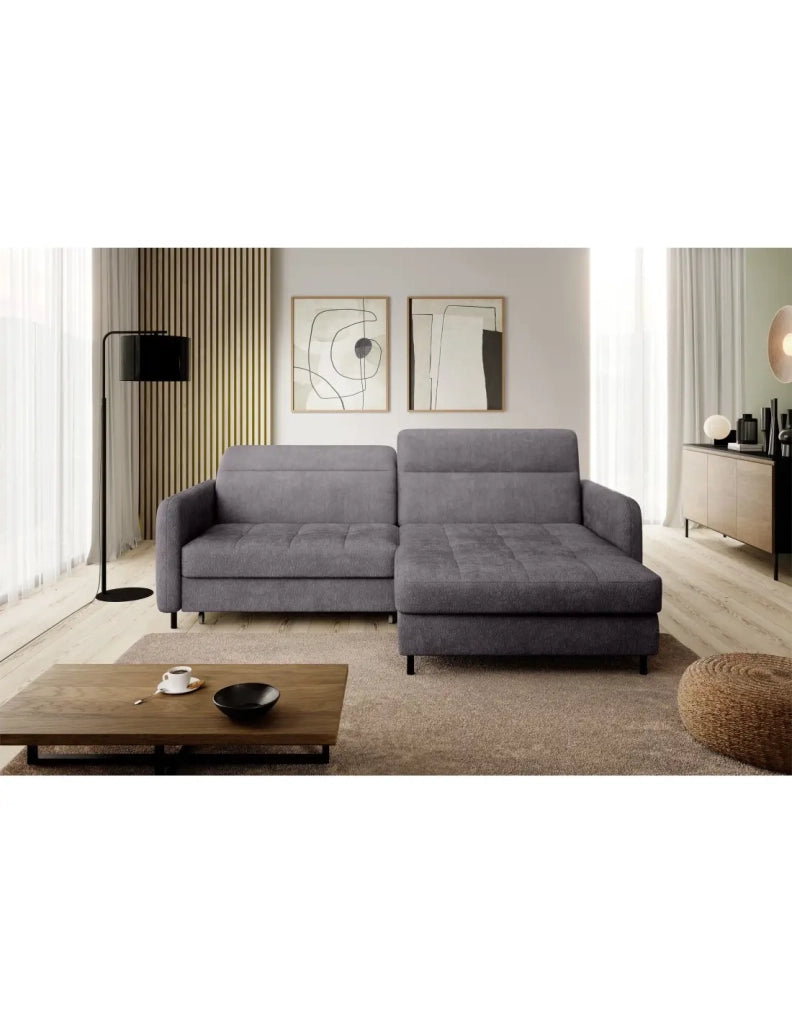 Divano ad angolo collezione GOUMSI colore Grigio