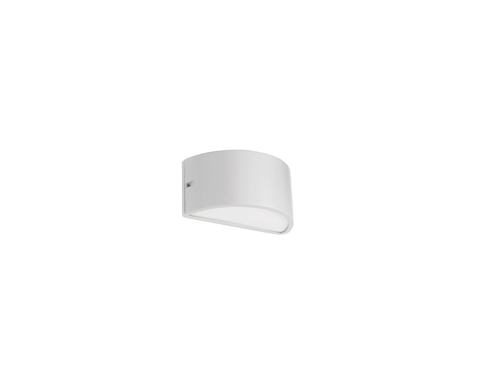 APPLIQUE LINUS BIANCA 1 LUCE ATTACCO E27 L.25CM BIEMISSIONE IP44