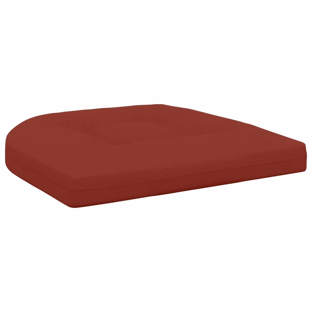 Cuscini per Sedia in 4 Pezzi 4 pz 100% Poliestere Rosso 945318