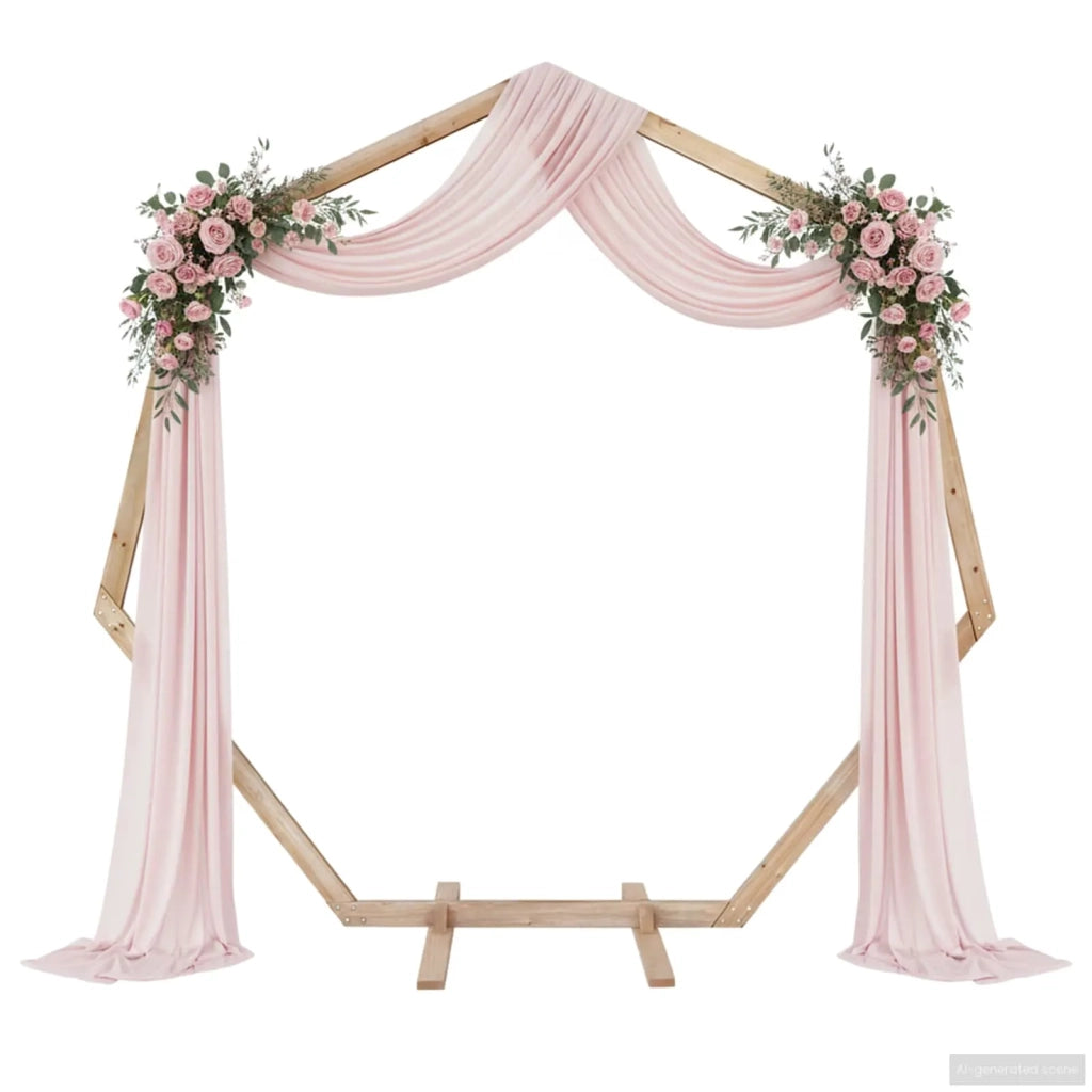 Arco Nuziale Marrone Chiaro 221 x 92 x 216 cm 42019395