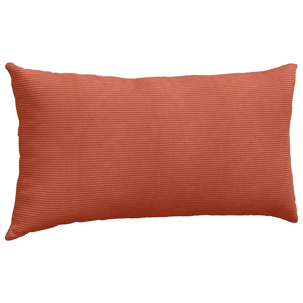Cuscini da Divano 2 pcs Rosso Arancio 80 x 40 cm 42013738