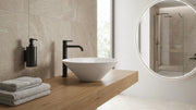 Lavabo d'appoggio da design in ceramica Bianco