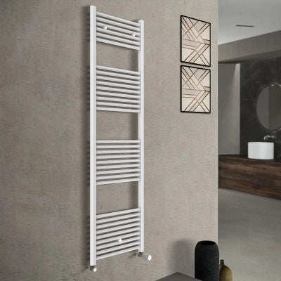 Scaldasalviette termoarredo bianco L 55x170 interasse 50 cm