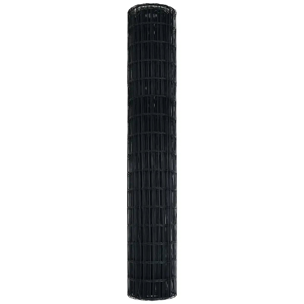 Recinzione Euro Grigio 1,5 x 10 m Ferro rivestito in PVC 42004496