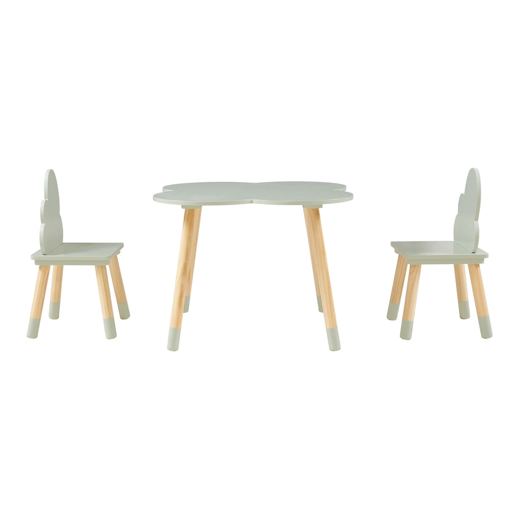 Set tavolo e 2 sedie per bambini verde menta 03_0009448