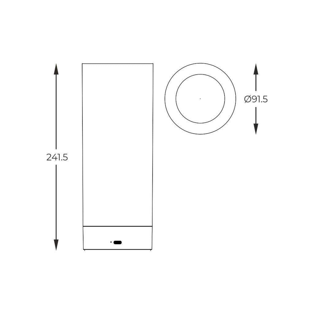 Lampada da tavolo Esterno LED 1,2W trasparente Zuma Line