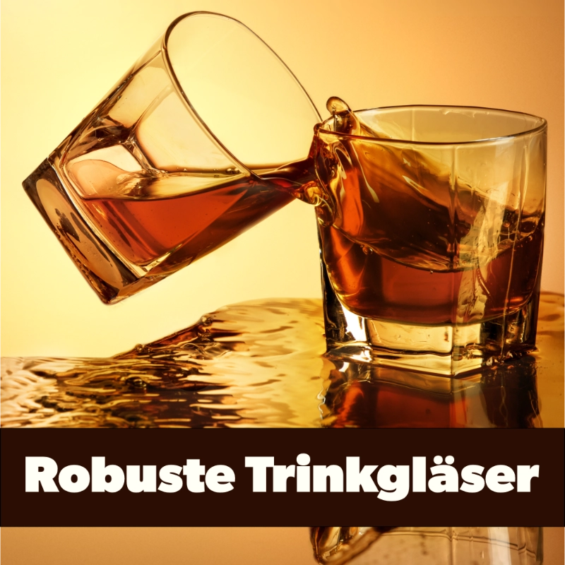 Set di 12 bicchieri da whisky KADAX da 250 ml