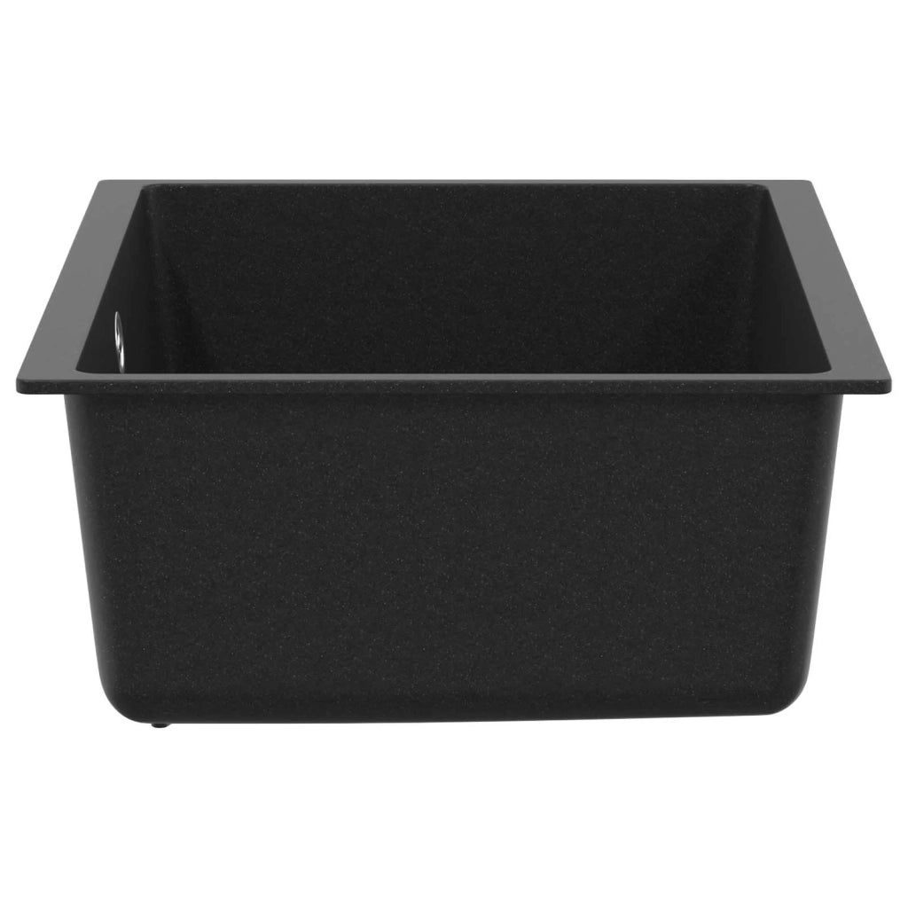 Lavello Nero 530 x 460 mm 80% Quarzo e 20% Resina 42028424