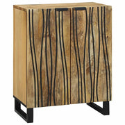 Credenza Naturale 60 x 33,5 x 75 cm Legno di mango massello 4017938