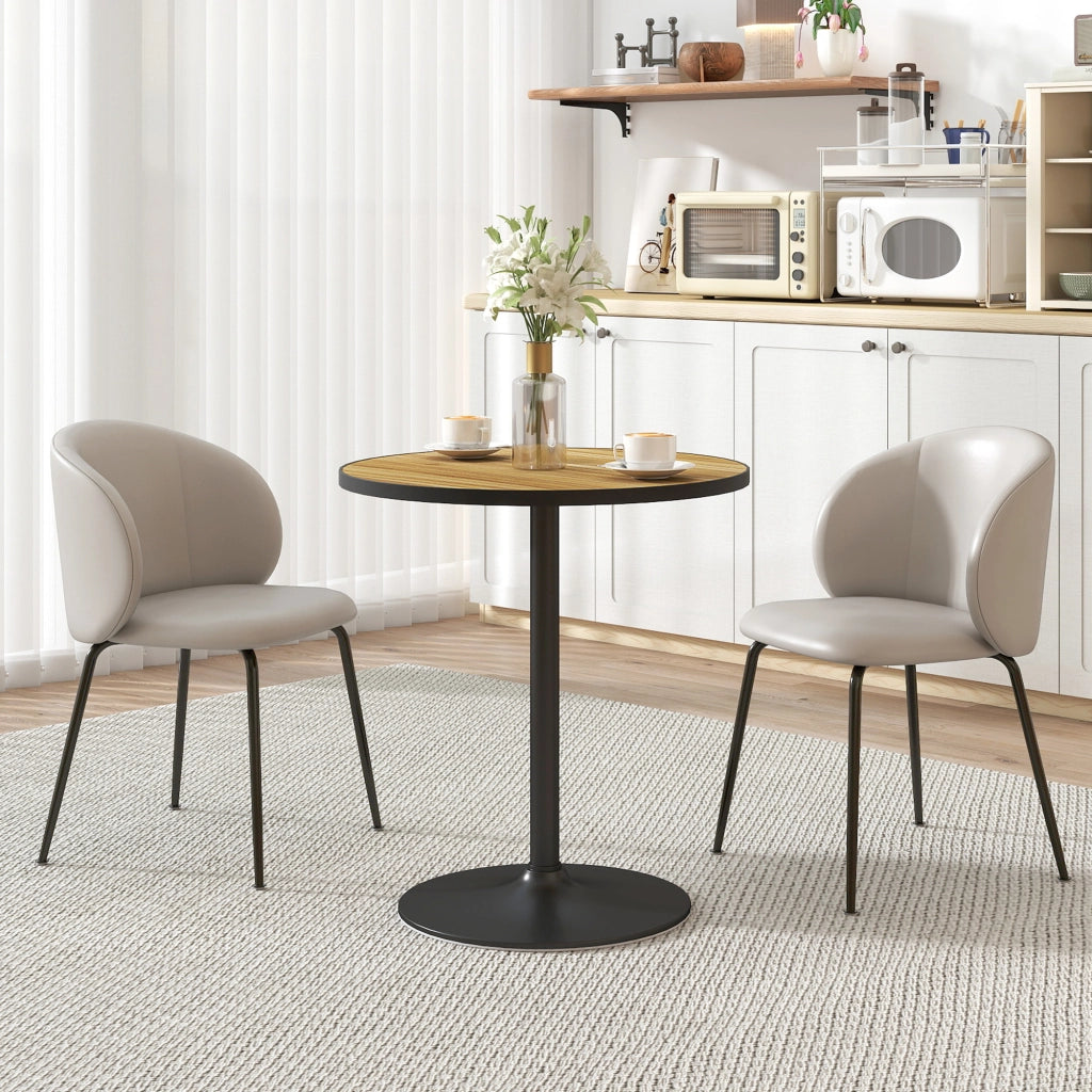 Tavolo da Pranzo Rotondo ¨C Minimal ¨C Eiche 100x100