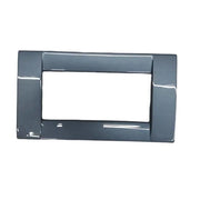 VIMAR IDEA - PLACCA 4 MODULI AVIO METAL