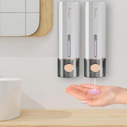 Set di rilascio di sapone per doccia e shampoo da 2 - 450 ml senza perforazione