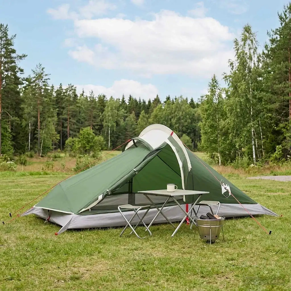 Tenda da backpacking Verde 4 persone 42018571