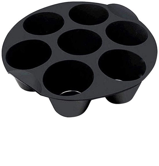 Accessori per torte in silicone da 18/21 cm - Accessori per air fryer - Accessori per torte - Herbruikbaar - Facile da pulire - Leggero ma resistente - Forma per torte