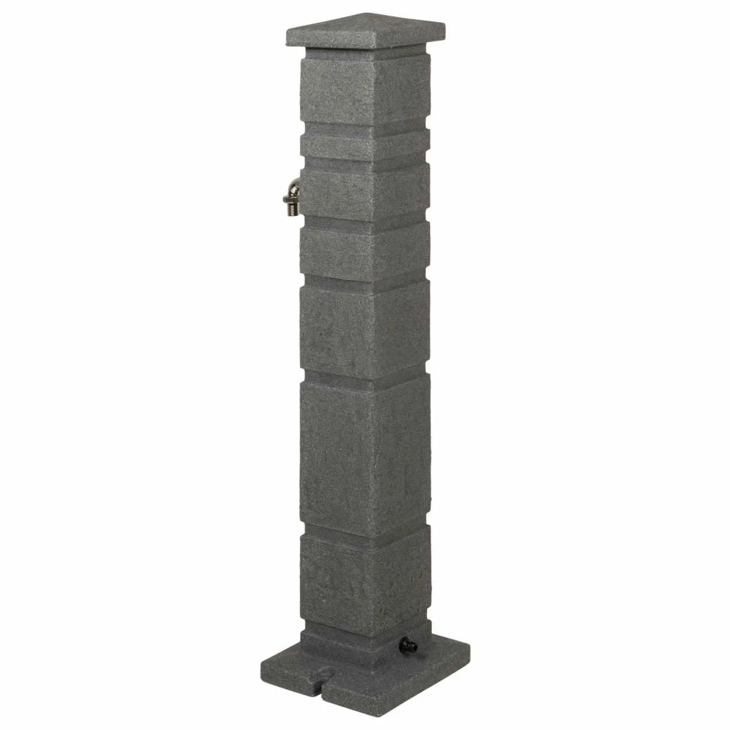 Tanker da giardino Antracite 26 x 26 x 101 cm PE 42033400