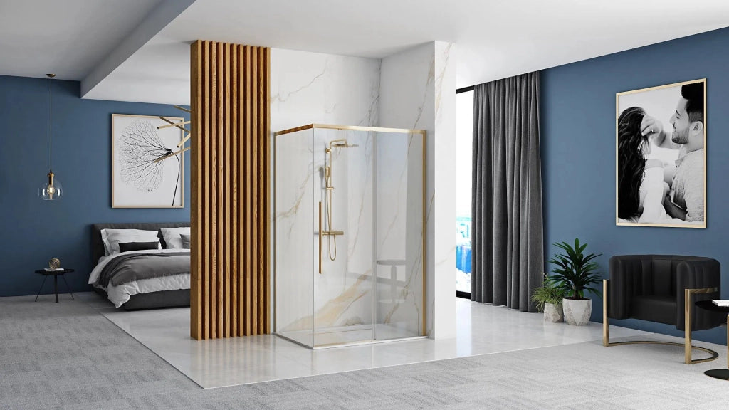 Cabina Doccia Solar Gold 90x90 senza piatto doccia