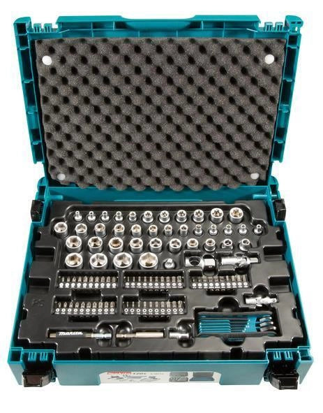 Makita E-08713 set di strumenti meccanici 120 strumenti