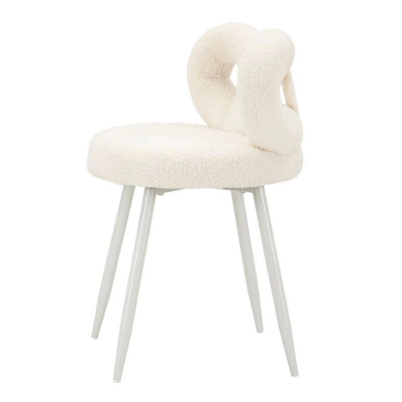 Sedia Mini Ilary Bianca cm ø 40x67 (altezza Seduta cm 46)