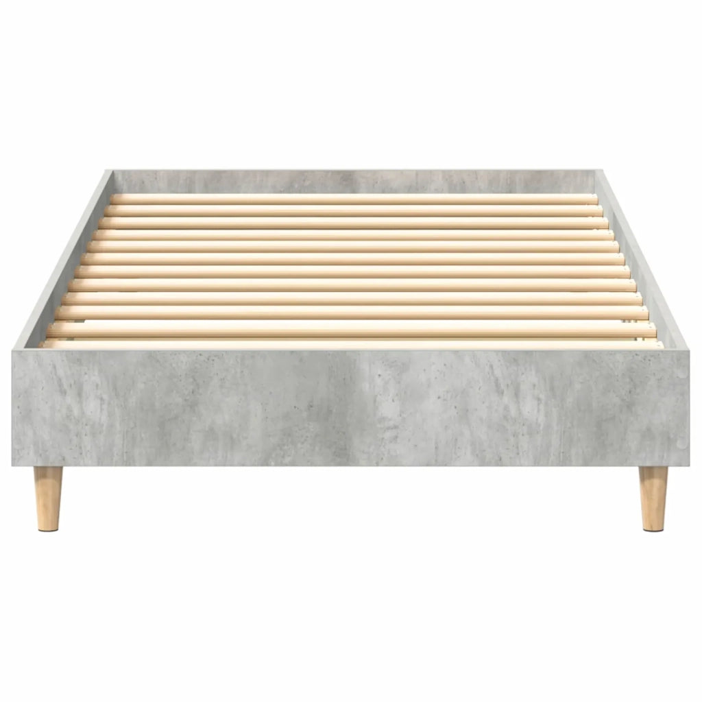 Struttura del letto-Giroletto Grigio Cemento 80 x 200 cm 180228