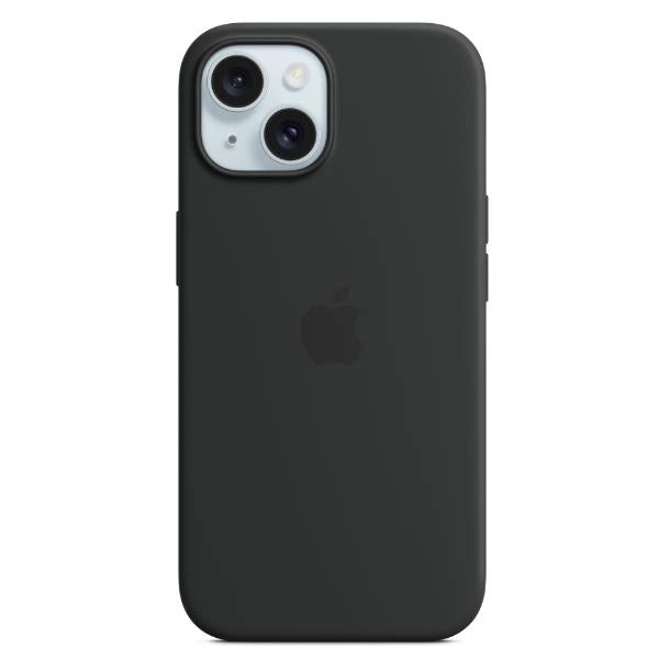 Iphonehone 15 plus silicone case with magsafe - black - MXQR3ZM/A
