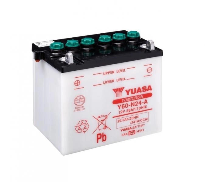 BATTERIA YUASA Y60-N24-A 12V 28 Ah