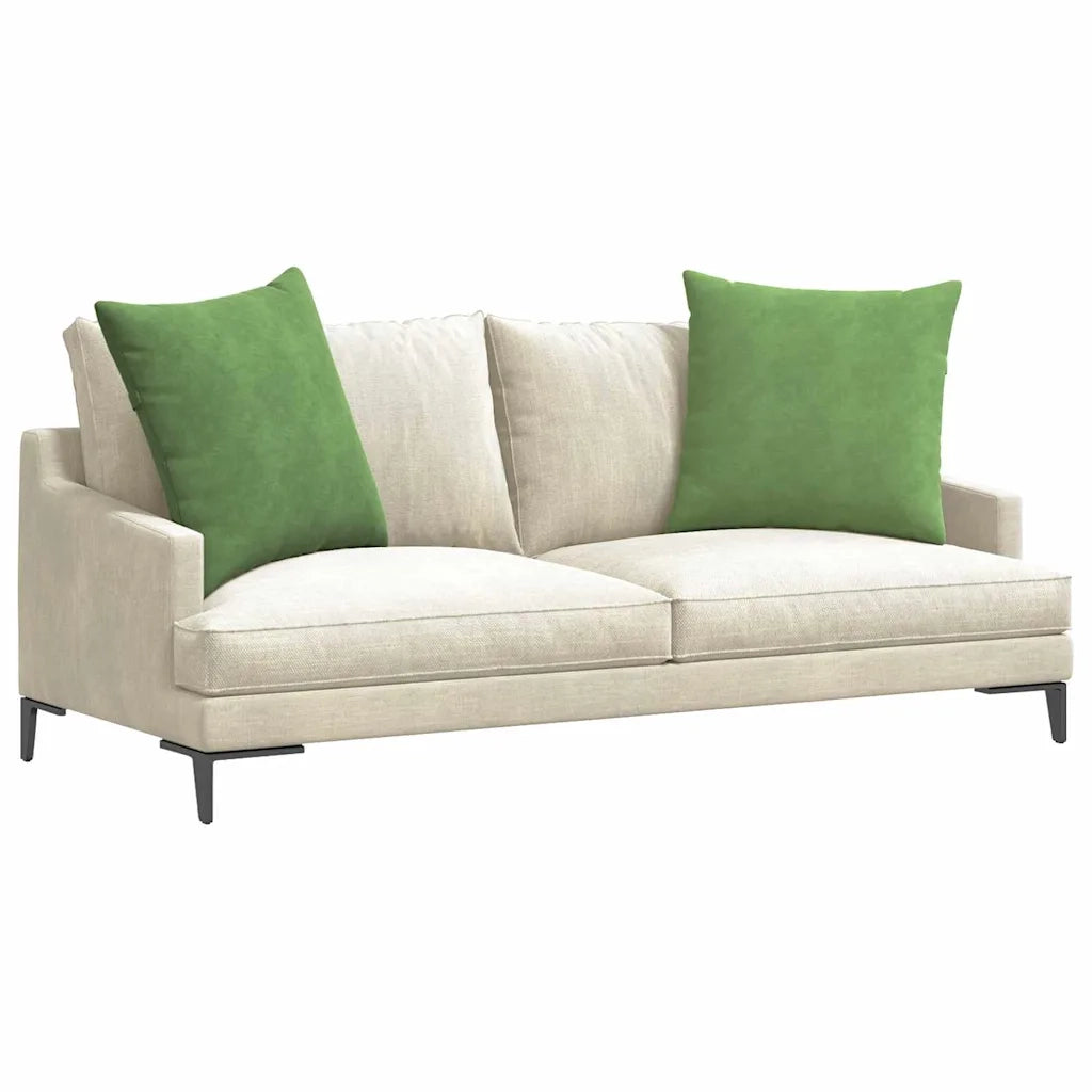 Cuscini da Divano 2 pcs Verde chiaro 60 x 60 cm 42014017