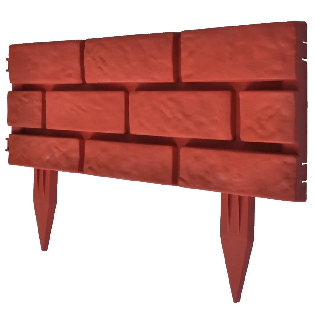 Divisorio Ambienti | Divider per stanze | Paravento per Prato con Design a Mattoni 11 pz