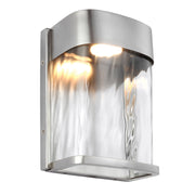 Applique esterno moderno LED 14W acciaio Bennie Feiss