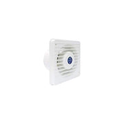 Lux LUX102 T80 Aspiratore Elettrico da Parete Assiale 15W 60 m³-h Foro 80mm colore Bianco