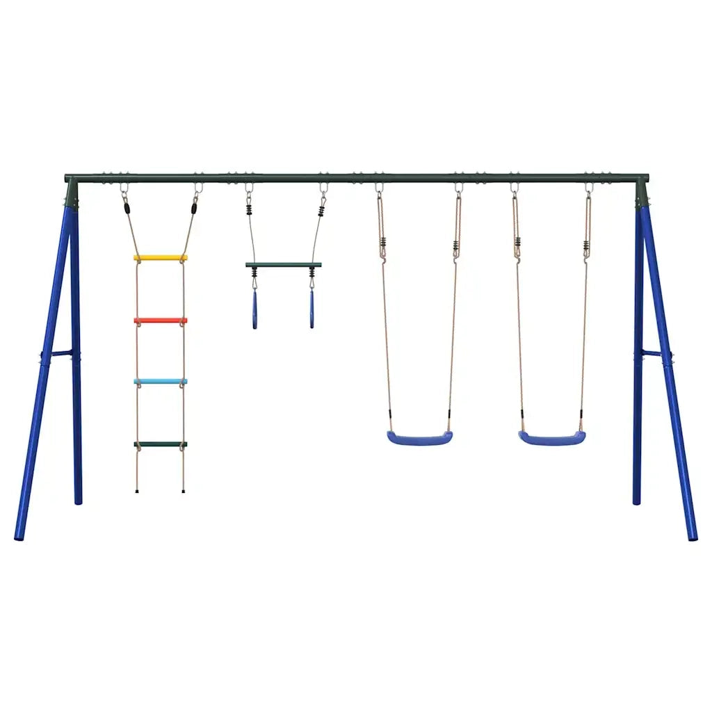 Set Gioco da Esterno con Altalene Trapezio e Scala CFW3178596