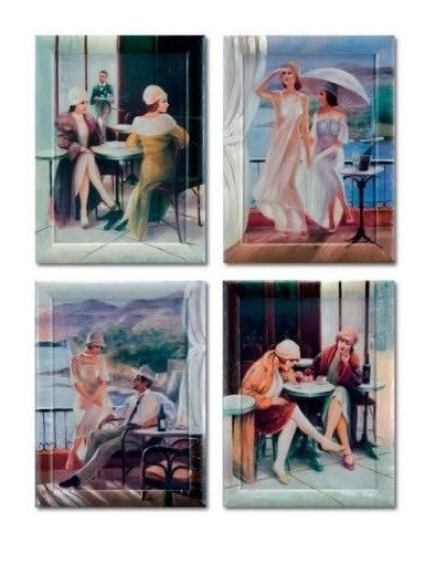 Quadro da Parete oleografico gente 61 x 81 cm 4 Decori